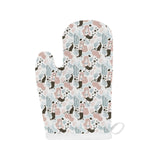 cute mermaid pattern Heat Resistant Oven Mitts