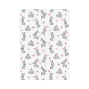 Watercolor cute rabbit pattern House Flag Garden Flag