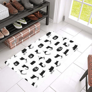 Goat ram pattern Doormat