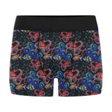 Octopus sea wave tropical fishe pattern Men's All Over Print Boxer Briefs Men's Underwear