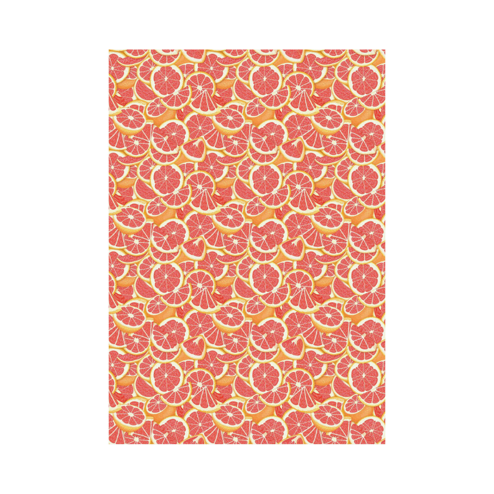 Tropical grapefruit pattern House Flag Garden Flag