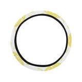 hand drawn sun pattern Car Steering Wheel Cover