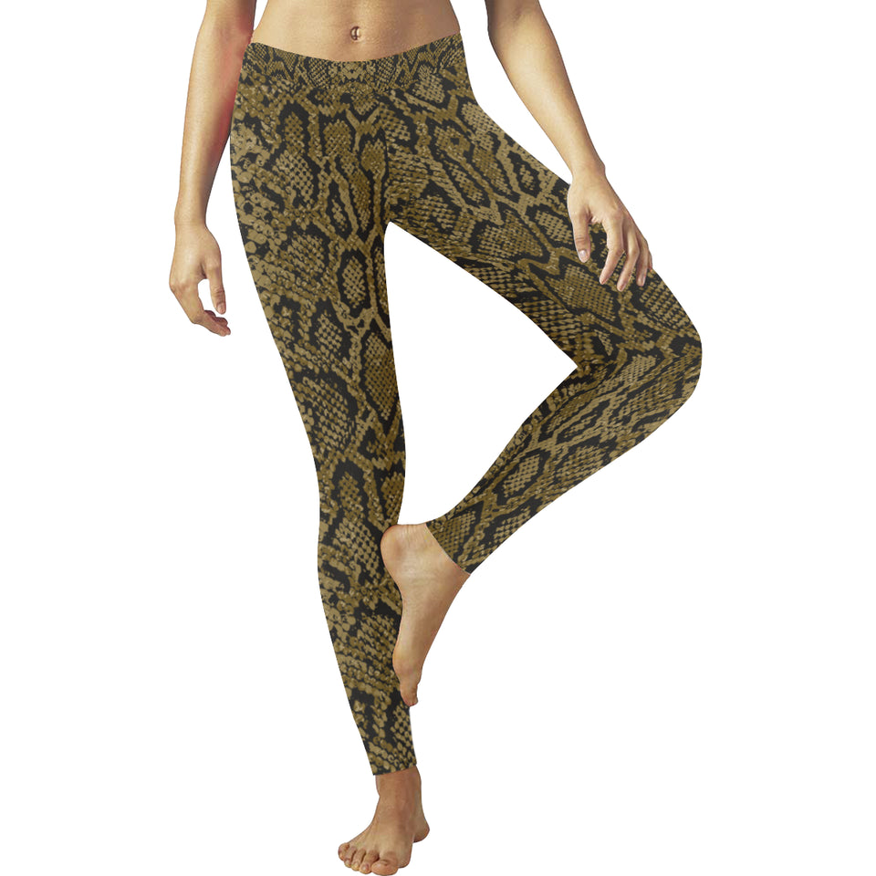 Snake skin pattern Women's Legging Fulfilled In US
