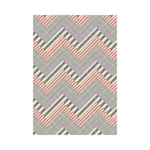 zigzag chevron striped pattern House Flag Garden Flag