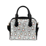 Cute Penguin christmas pattern Shoulder Handbag