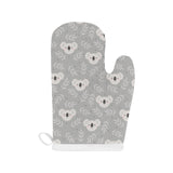Cute koala leaves pattern Heat Resistant Oven Mitts