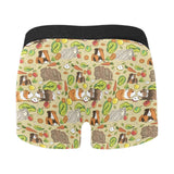 Guinea Pig Pattern Print Design 04 Men's All Over Print Boxer Briefs Men's Underwear