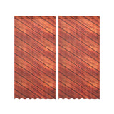 Wood Printed Pattern Print Design 03 Gauze Curtain