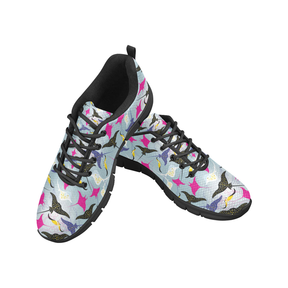 Stingray Pattern Print Design 01 Women's Sneaker Shoes