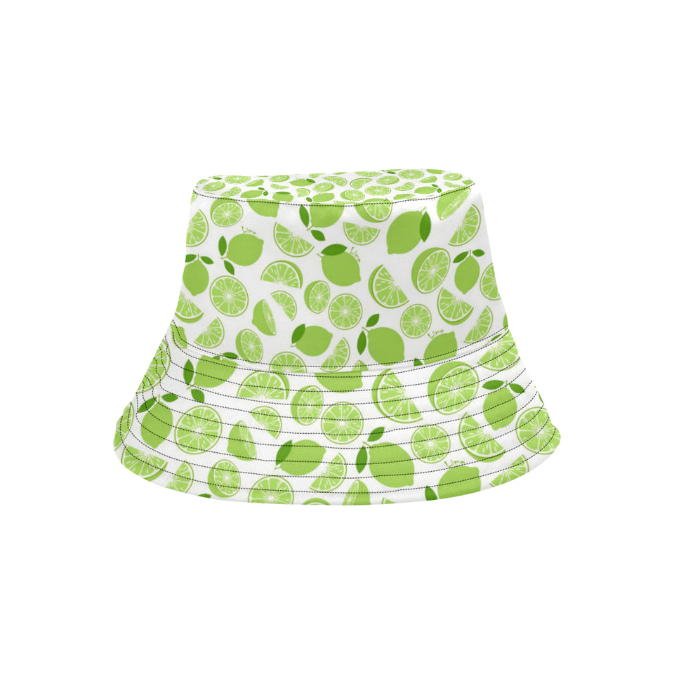 Lime design pattern Unisex Bucket Hat