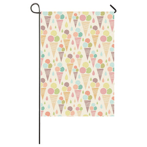 Ice cream cone pattern House Flag Garden Flag