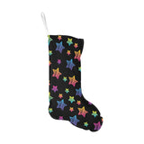 Colorful star pattern Christmas Stocking