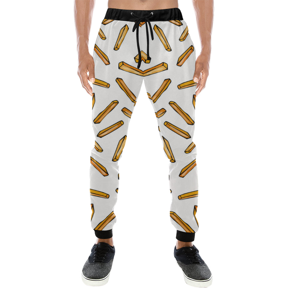 French fries potato pattern Unisex Casual Sweatpants