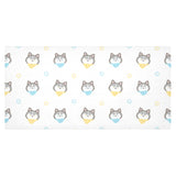 Cute Siberian Husky pattern Tablecloth