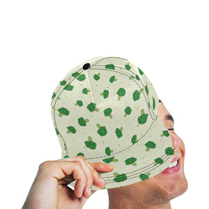 Broccoli pattern All Over Print Snapback Cap