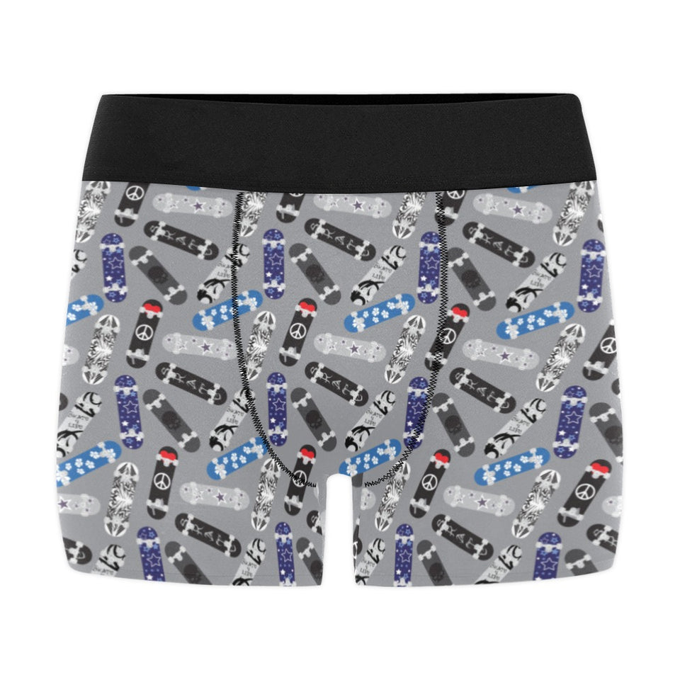 Skate Board Pattern Print Design 03 Men's All Over Print Boxer Briefs Men's Underwear