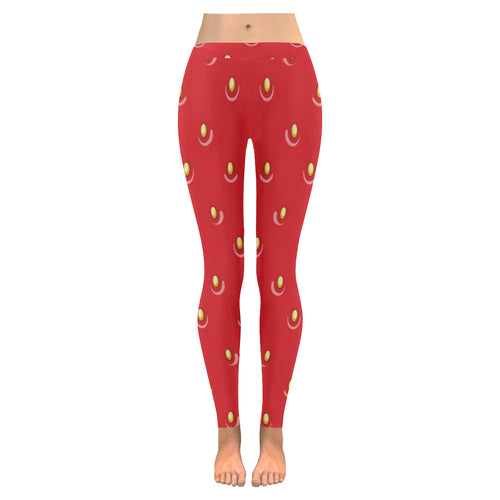 strawberry texture skin pattern Women's Legging Fulfilled In US