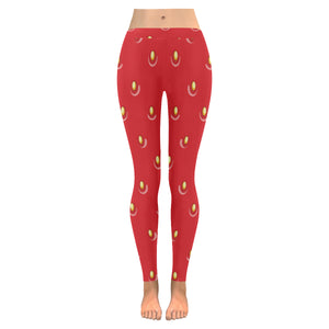 strawberry texture skin pattern Women's Legging Fulfilled In US