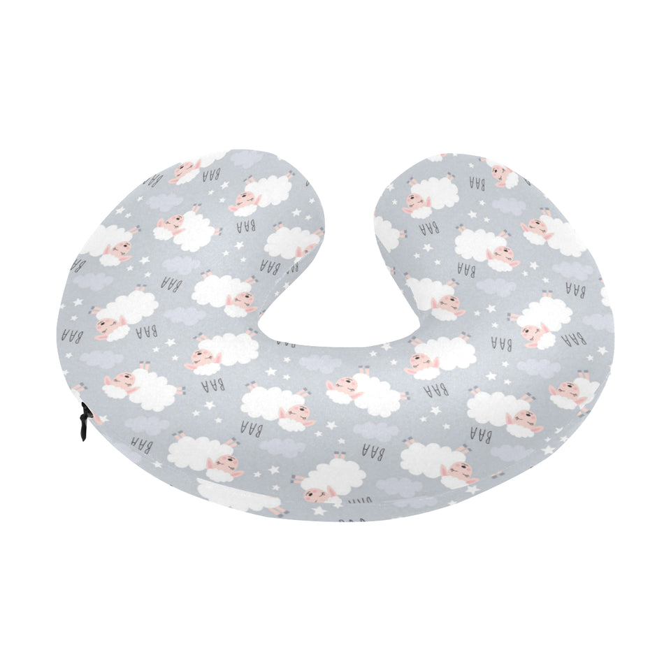 Sweet dreams sheep pattern U-Shaped Travel Neck Pillow