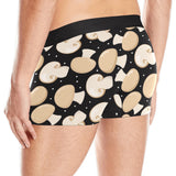 Champignon mushroom pattern Men's All Over Print Boxer Briefs Men's Underwear
