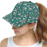 Koi Fish Carp Fish lotus pattern All Over Print Snapback Cap