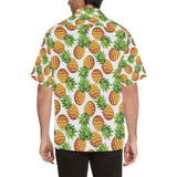 Pineapples design pattern Men's All Over Print Hawaiian Shirt