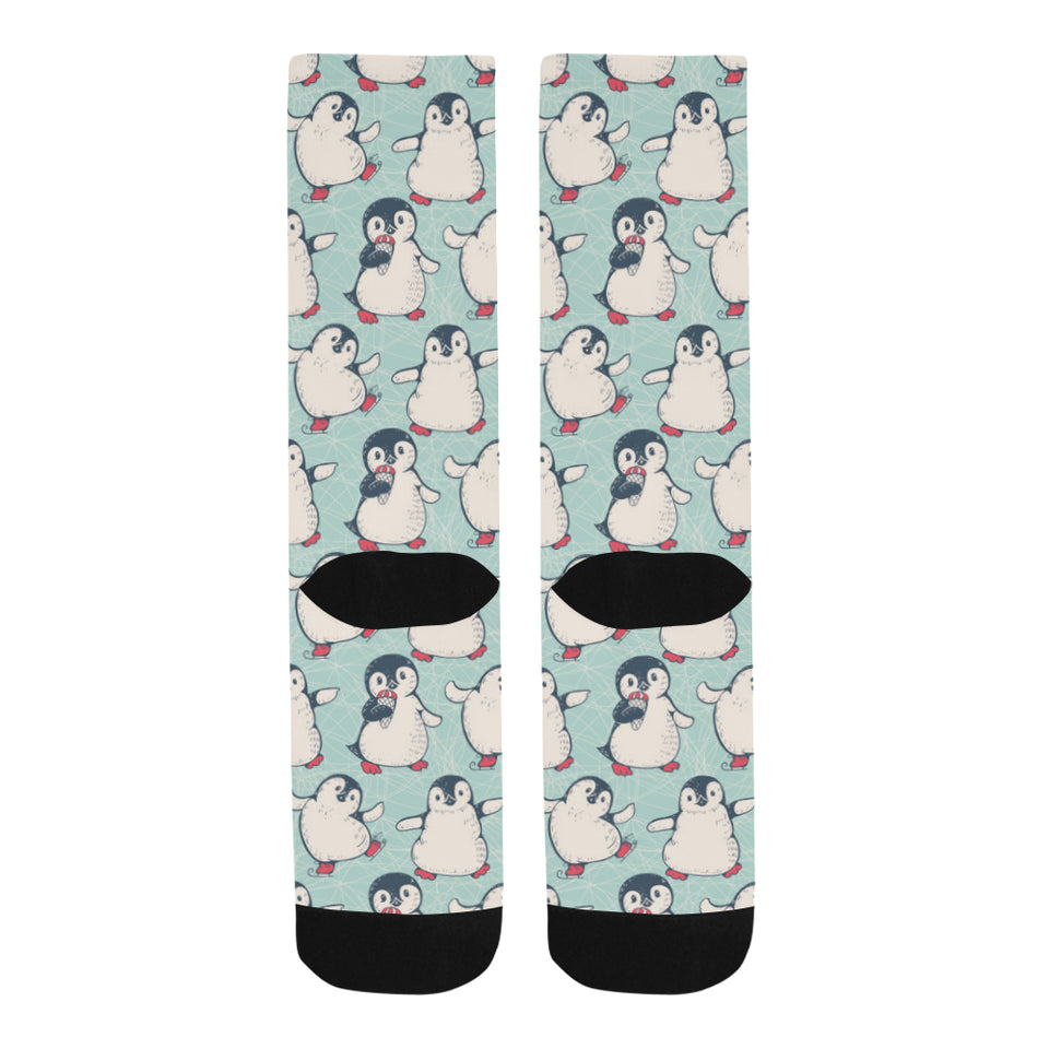 Cute Penguin pattern Crew Socks