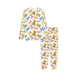 Teddy Bear Pattern Print Design 01 Kids' Boys' Girls' All Over Print Pajama Set