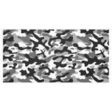 Black white camouflage pattern Tablecloth