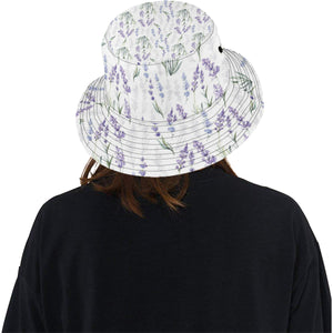 Hand painting Watercolor Lavender Unisex Bucket Hat