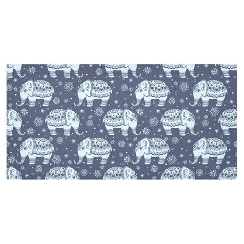 Elephant tribal design pattern Tablecloth
