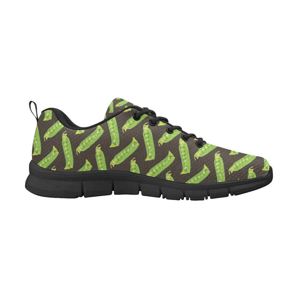 Green Peas Pattern Print Design 05 Women's Sneaker Shoes