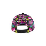 heart dot wave star creative design pattern All Over Print Snapback Cap