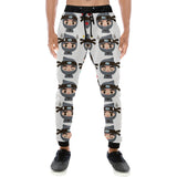 Cute ninja design pattern Unisex Casual Sweatpants