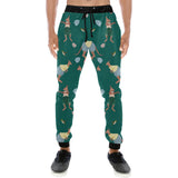 Kangaroo leaves pattern Unisex Casual Sweatpants