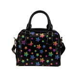 Colorful star pattern Shoulder Handbag