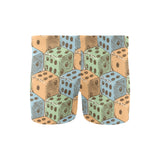 Dice Pattern Print Design 05 Men's Swimming Trunks