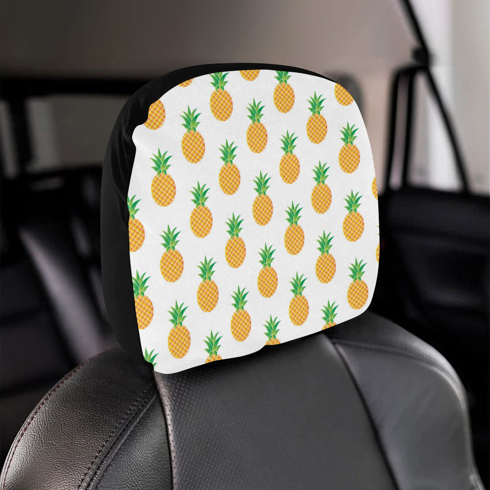 Pineapples pattern Car Headrest Cover