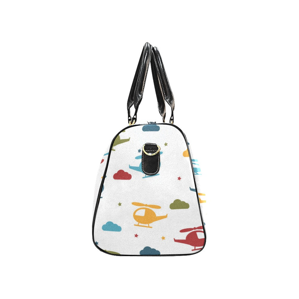 Colorful helicopter pattern Travel Bag