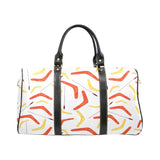 Waterclor boomerang Australian aboriginal ornament Travel Bag