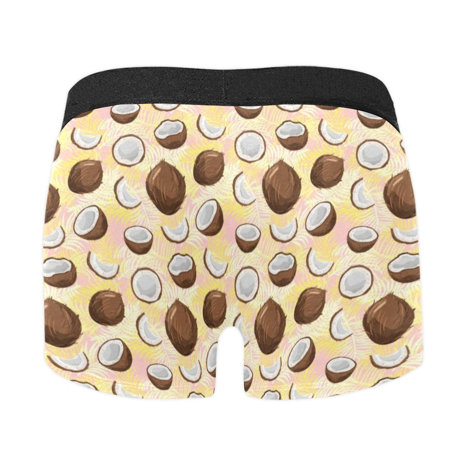 Coconut Pattern Print Design 05 Men's All Over Print Boxer Briefs Men's Underwear