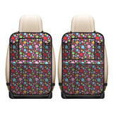 Tea pots Pattern Print Design 01 Car Seat Back Organizer