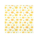 oranges leaves pattern Gauze Curtain