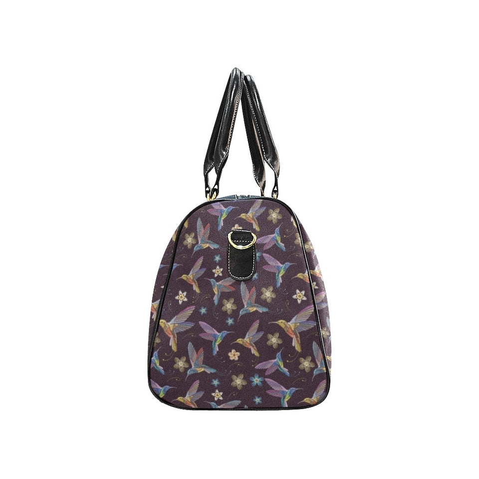 Hummingbird Pattern Print Design 04 Travel Bag
