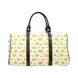 oranges leaves pattern Travel Bag