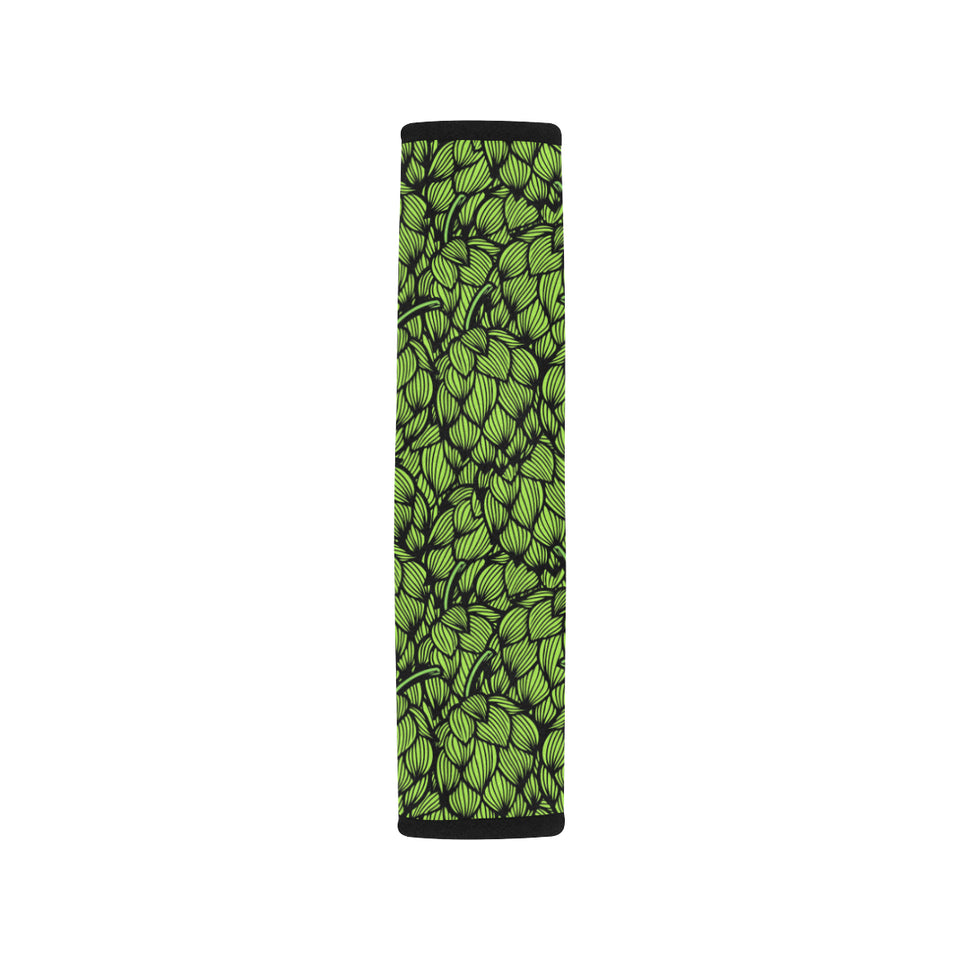 Green hop pattern Car Seat Belt Cover