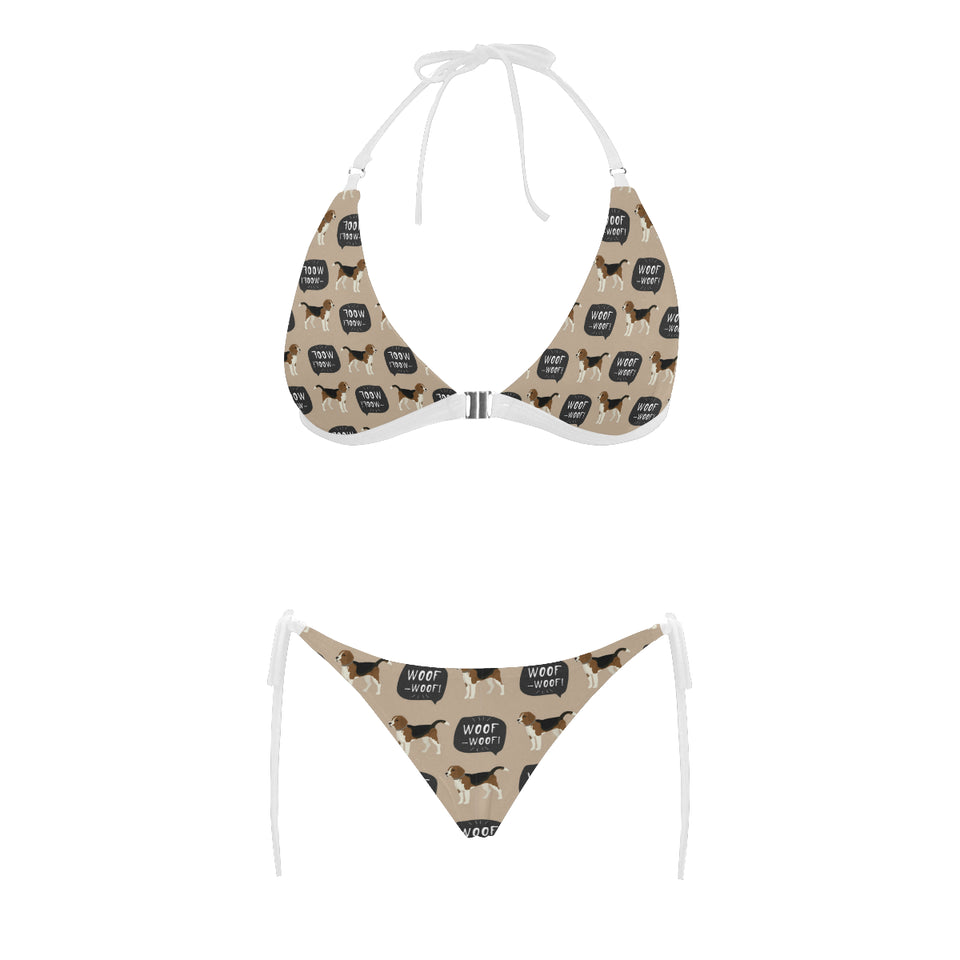 Beagle pattern Sexy Bikinis Two-Piece Swimsuits