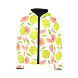 Guava pattern Kids' Boys' Girls' Padded Hooded Jacket