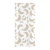 Cool gold moon abstract pattern Beach Towel