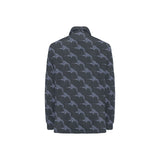 Swordfish Pattern Print Design 03 Women's Long Sleeve Polo Shirt